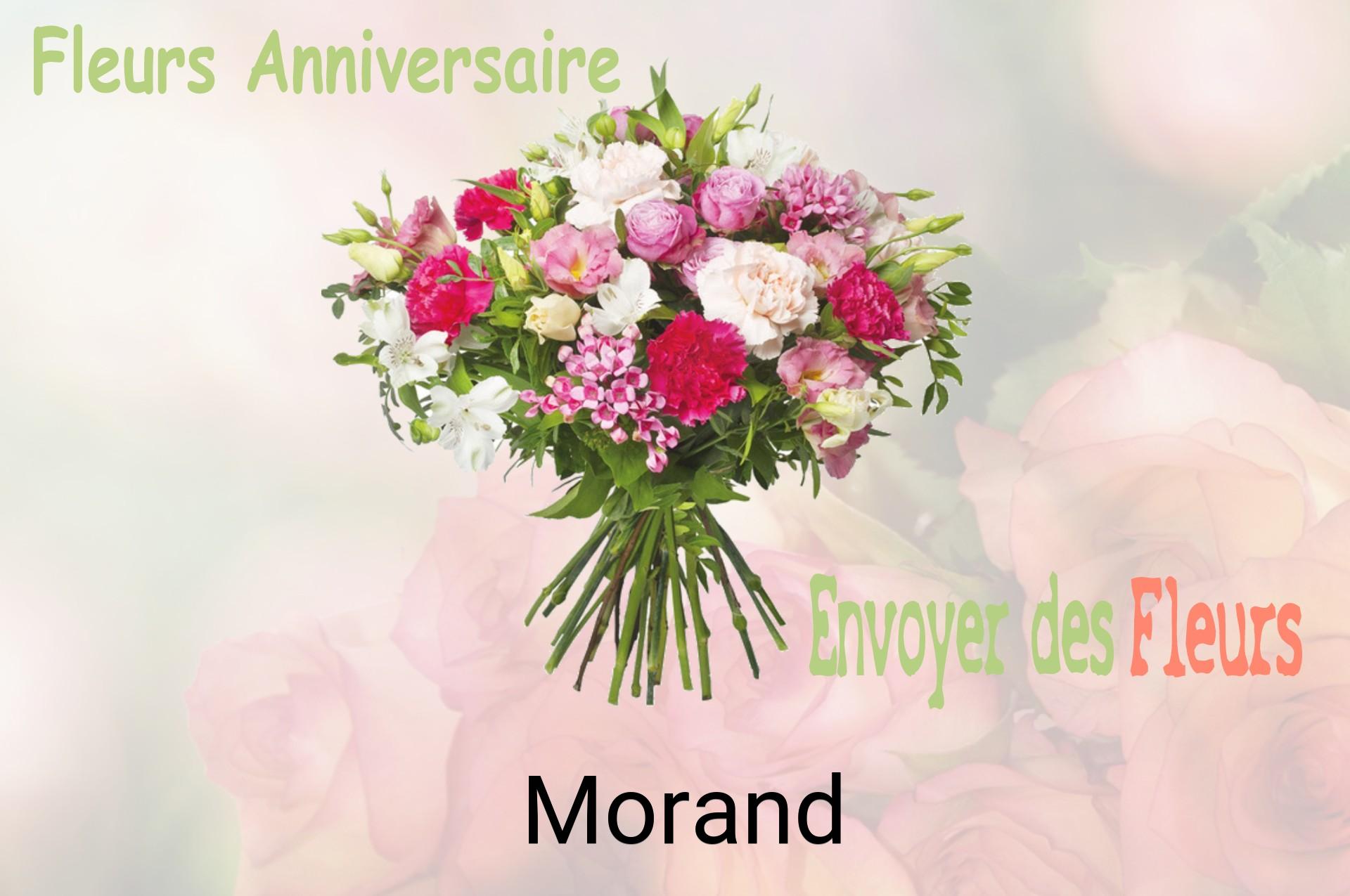 Bouquet de fleurs d’anniversaire livré à Morand